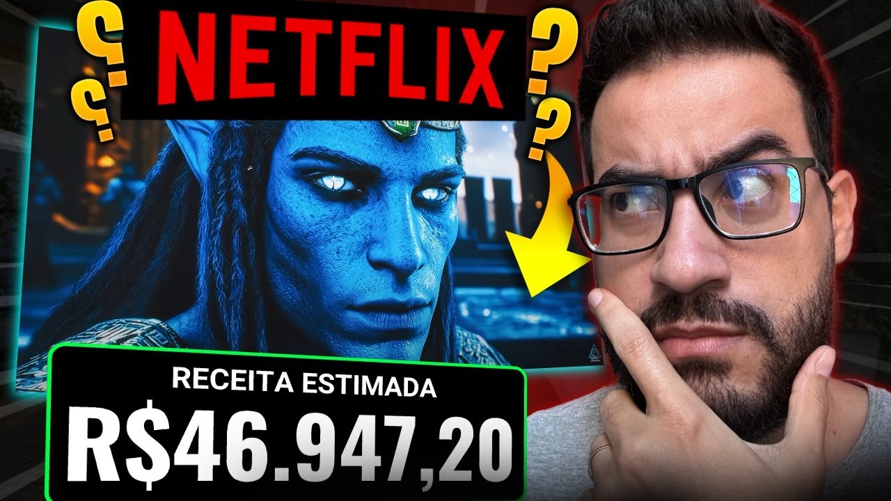 🚨Como faço vídeos QUASE AUTOMÁTICO no YouTube MONETIZÁVEIS