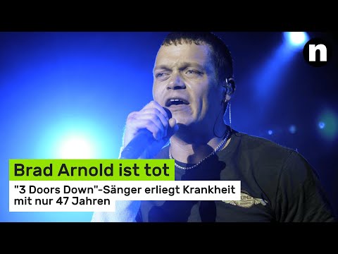 Brad Arnold ist tot: \