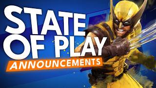 About that PlayStation State of Play...