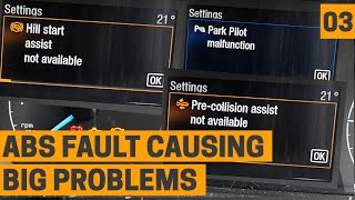 Transit Custom ABS wire fault causing major system malfunctions