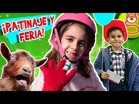 PATINAMOS sobre HIELO y visitamos el Salón Infantil de Navidad – Vlog