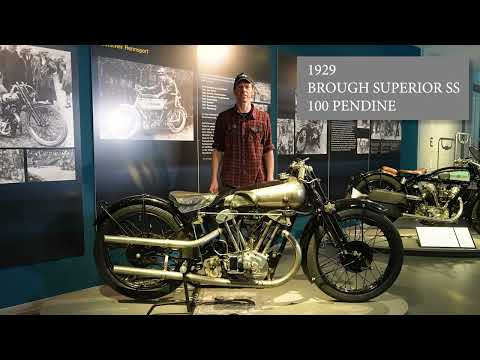 1929 BROUGH SUPERIOR SS 100 PENDINE