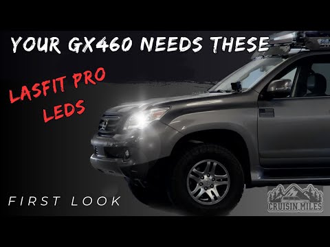 Easy Gx460 Headlight Bulb Replacement. The LASFIT LED Pro Bulbs.