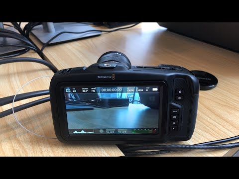 Blackmagic pocket cinema 4k camera