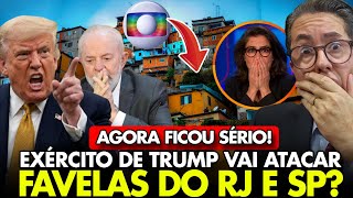 URGENTE TÁ PASSANDO NA TV! EXÉRCITO de TRUMP vai INVADIR as FAVELAS do RJ e SP? OREMOS PELO BRASIL!