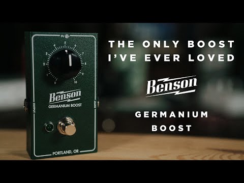 Benson Amps Germanium Boost 2021 - Present - Green image 6