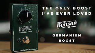 Video thumbnail for Benson Germanium Boost | Secret Weapons Demo & Review by Mark Johnston