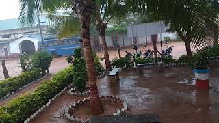 preview picture of video 'Heavy rain in Munirabad'