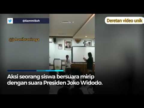 Viral Video Febrian Firmansyah, Siswa SMAN 4 Jakarta Tirukan Suara Jokowi _KW_, Mirip Banget Sumpah