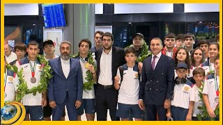 11 մեդալ՝ խառը մենամարտերի առաջնությունից. մարզիկներին դիմավորել է Հովհաննես Ծառուկյանը