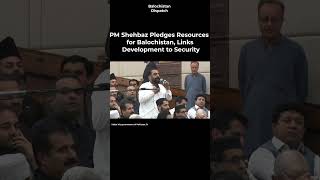 PM Shehbaz Pledges Resources for Balochistan, Links Development to Security #balochistandispatch