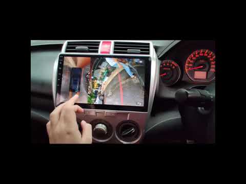 Honda City 2009-2013 Cogoo 8core Android Player 4+64 with 360 Birdview Camera