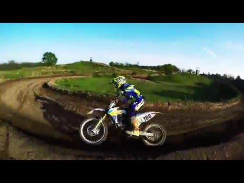 "One fast lap, one sick 85 rider" [The Nybøl track]