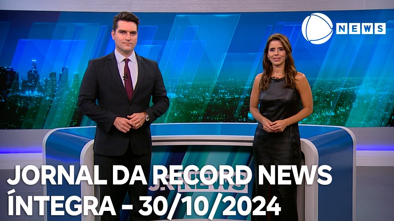Jornal da Record News - 30/10/2024