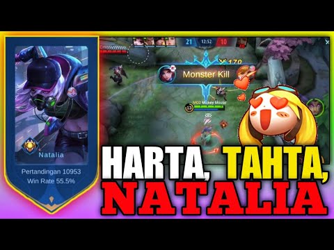 TOP 1 NATALIA GAMEPLAY EPISODE 95 - TOP 1 GLOBAL NATALIA BUILD 2021 - MOBILE LEGENDS