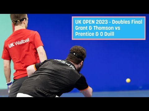 Euro1Wall UK Open 2023 Doubles Final - Grant & Thomson vs O Duill & Prentice