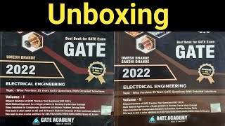 Gate Academy Previous Year Book Unboxing | PYQ Gate Academy | GATE 2022 |