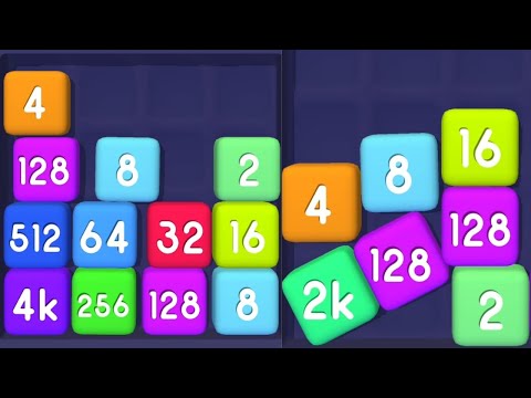 Merge Block 2048 Join Cube 3D#gameparkarea#2048game#mergecube