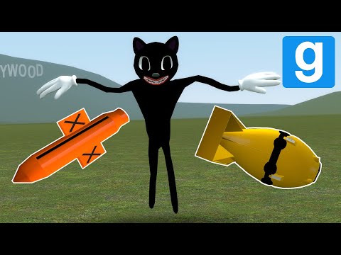CARTOON CAT VS NUKES! - Garry's mod Sandbox