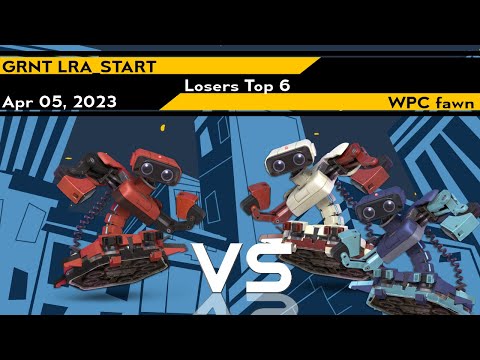 Xeno287 Losers Top 6 - LRA_START (ROB ) vs fawn (ROB) - SSBU Tournament