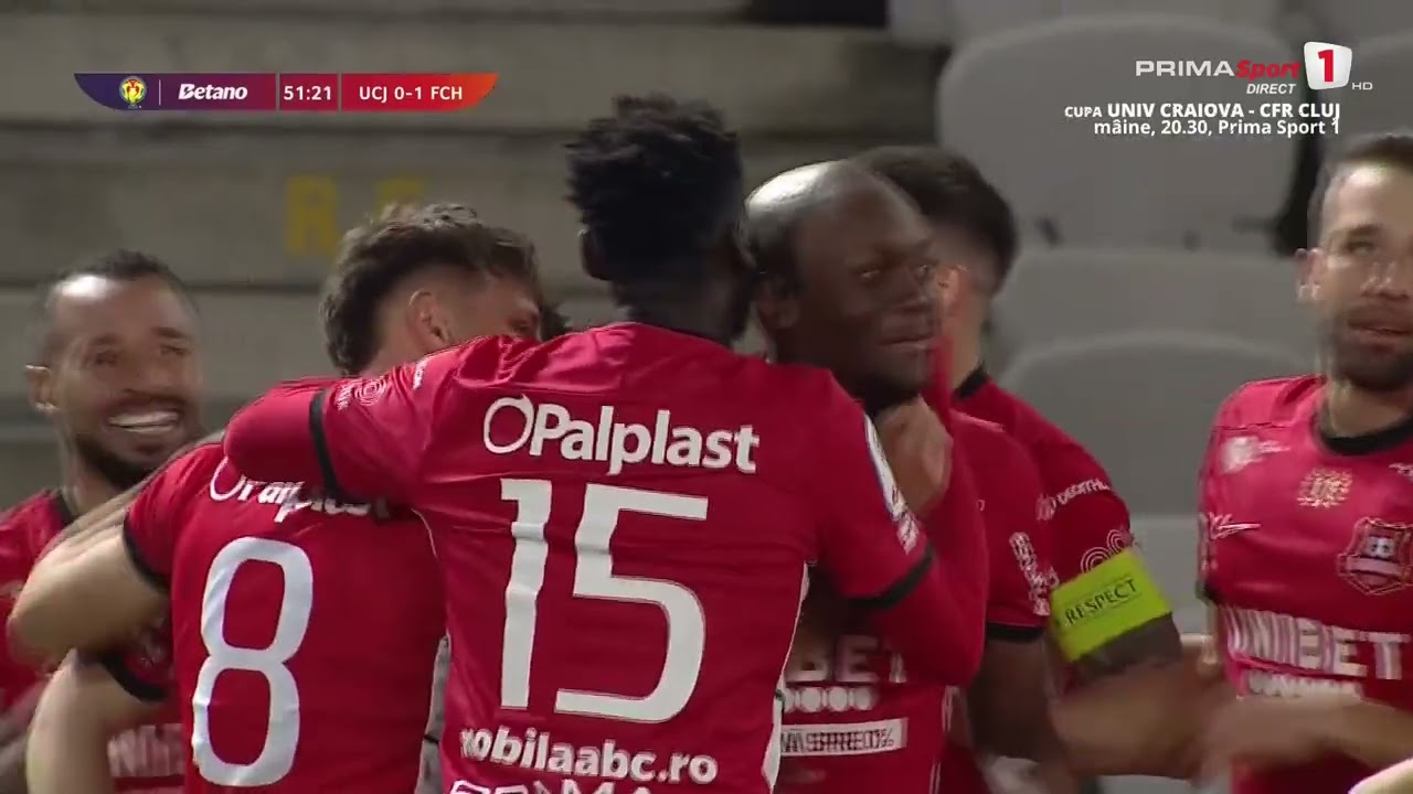 Universitatea Cluj vs Hermannstadt Highlights