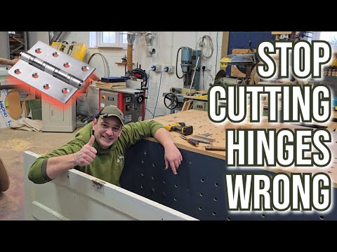 How I Cut Door Hinges By Hand (Clean, Accurate, No Jigs)
