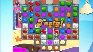 Candy Crush Saga Level 1733 NO BOOSTERS Amazing luck!!