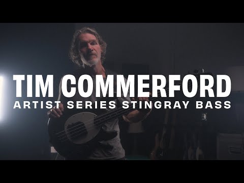 Ernie Ball Music Man Tim Commerford Artist Series StingRay - Active 2025 - Caliper Red Bild 9