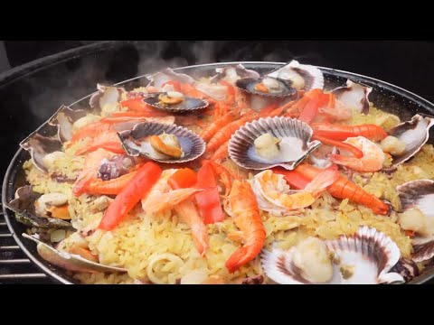 Paella de mariscos | Estilo peruano