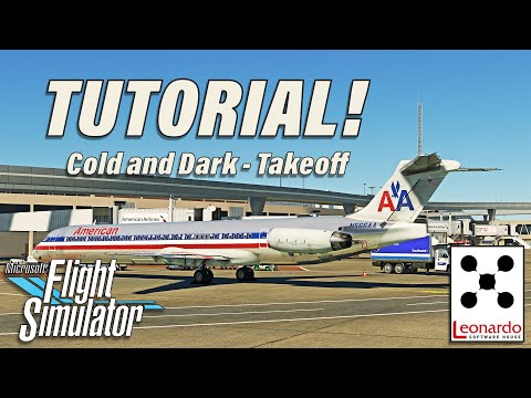 Fly The Maddog Tutorial Pt. 1! Cold and Dark to Takeoff! | MSFS