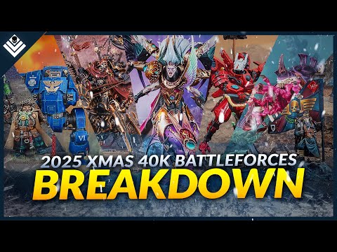 Warhammer 40k Christmas Battleforce Boxes 2025 - What to Expect and What's Worth Buying!