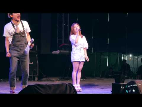 [4K] 20150521 벤(Ben) 홍익대학교 축제 직캠 - 바람의 기억(후렴구)