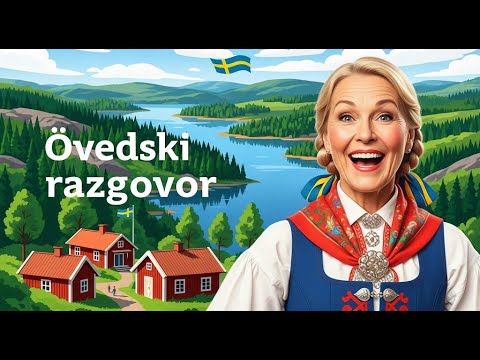 Švedski razgovor (sporo) | Svakodnevna praksa švedskog razgovora | Počnite govoriti danas!