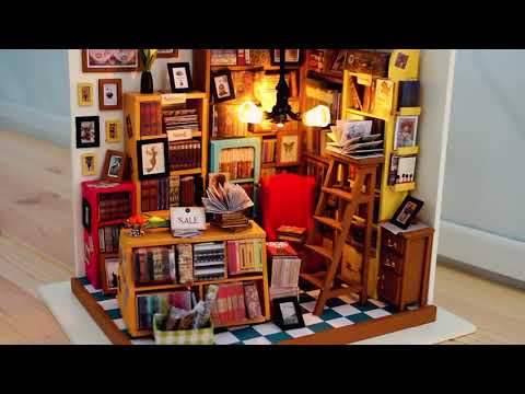 DIY Miniature House: Sam's Study