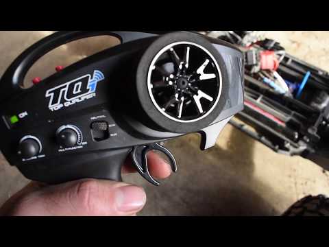 Traxxas Xmaxx 8s  - Calibrating the Controller with the ESC