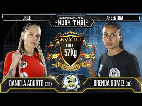 Aburto CHI vs Gómez ARG - Final 57Kg