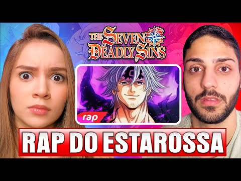 Profª de Geografia Reage｜Rap do Estarossa (Nanatsu no Taizai)－O MANDAMENTO DO AMOR｜NERD HITS｜REACT