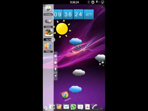 TSF Weather Pendants Widgets Video