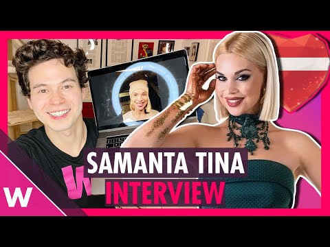 Samanta Tina says "The Moon Is Rising" is about self-acceptance | Latvia Eurovision 2021 Interview