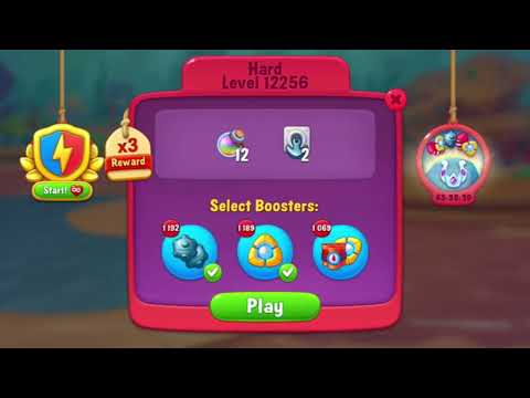 Fishdom Level 12251 - 12260 (First Try) 🐠