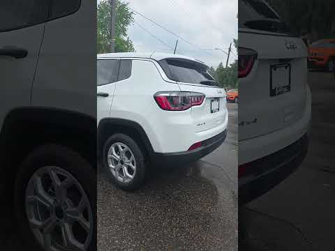 2026 Jeep Compass Sport 4x4 in White for sale at Jerry Pfeil Chrysler Dodge Jeep Ram in New Hamburg, ON