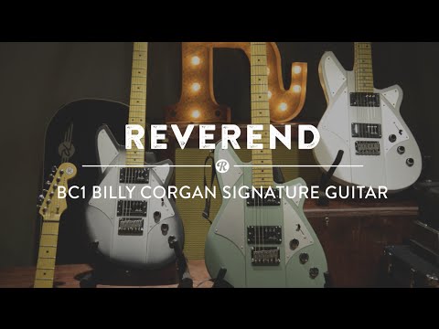 Reverend Billy Corgan Signature Electric Guitar Satin Pearl White image 6