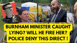 BURNHAM’S LATEST MINISTER CAUGHT “LYING” WILL HE FIRE HER! LATEST #government #andyburnham #lies 