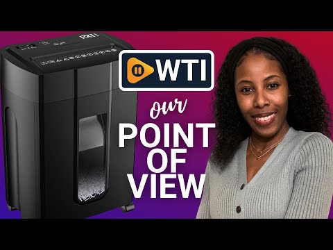 KRT Paper Shredder for Home Office - WTI product video review
