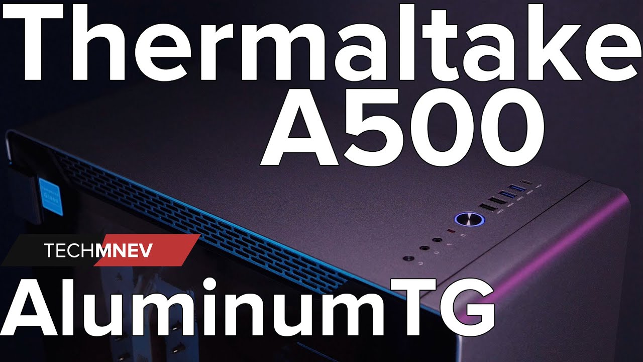 Компьютерный корпус Thermaltake A500 TG, серый/черный