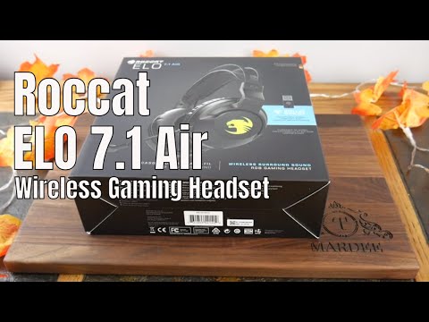 Roccat ELO 7.1 Surround AIR PC Wireless Gaming Headset with RGB