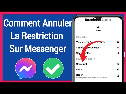 Comment débloquer MESSENGER | Comment supprimer la restriction sur Facebook Messenger (2022)