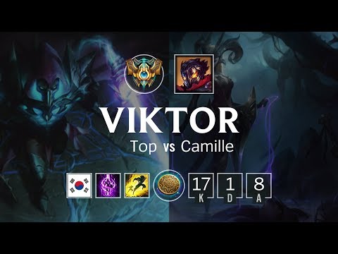 Viktor Top vs Camille - KR Master Patch 8.24