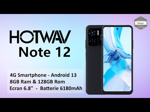 Hotwav Note 12 4G Smartphone - 8GB Ram & 128GB Rom - Android13 - Unboxing