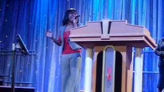 Robynn singing FREE by Kirk Franklin (1NC- one nation crew)